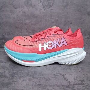 HOKA ONE ONE Mach X 2 Running Shoes Mens Size 10.5 1155119 GFRT Grapefruit Coral